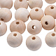 Perle di legno rotonde non finite X-WOOD-Q008-20mm-LF-1
