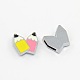 Lovely Alloy Enamel Colorful Pencil DIY Accessory Slide Charms fit Wristband X-ENAM-Q219-3-1