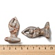 Figurines de déesse du yoga de guérison sculptées en pierre de netstone naturelle DJEW-D012-06C-3