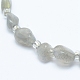 Braccialetti di perline pietra preziosa naturale BJEW-L495-29-4