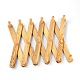 Appendiabiti in legno da parete espandibile in legno 17 ganci HJEW-WH0011-58-4