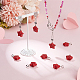 12 шт. подвески из полимерной глины со стразами RB-PH0001-56-5