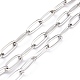 304 Stainless Steel Paperclip Chains CHS-O010-03P-1