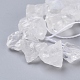 Natural Quartz Crystal Beads Strands G-I283-D06-3