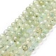 Chapelets de perles en préhnite naturelle G-K323-18-1