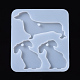 Moldes de silicona colgante perro DIY-I026-12-1
