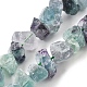 Природных красочные флюорита бисер нитей G-I283-F08-2