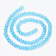 Chapelets de perles en verre EGLA-A034-T1mm-D08-2