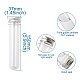 Yilisi Clear Tube Plastic Bead Containers CON-YS0001-01-11
