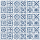 Chgcraft 36 шт. богемные наклейки на плитку DIY-WH0454-005-1