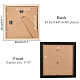 Wood Picture Frame DIY-BC0002-57C-2