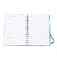 2022 Spiral Notebook with 12 Month Tabs AJEW-H132-01B-5