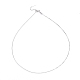 Adjustable Brass Venetian Chain Necklace Making X-MAK-L028-01P-2