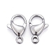 304 Stainless Steel Lobster Claw Clasps X-STAS-AB13-3
