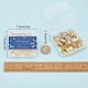 Sunnyclue kit de fabrication de boucles d'oreilles pendantes en perles d'imitation bricolage DIY-SC0018-06-7