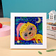 DIY Diamant Malerei Aufkleber Kits für Kinder DIY-K020-10-7