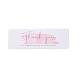 Etiqueta de regalo de papel autoadhesiva youstickers X-DIY-A023-01F-4