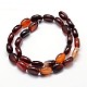 Natural Carnelian Oval Bead Strands G-L290-02-2