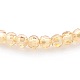 Pearl Luster Plated Glass Faceted Round Spacer Beads Strands GLAA-A027-3mm-PL02-1