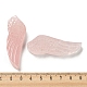 Ciondoli quazo rosa naturale G-M417-05F-3