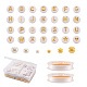 Cheriswelry diy alfabeto tema pulseras elásticas que hacen kits DIY-CW0001-10-1