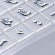 シリコーン切手  DIYスクラップブッキング用  装飾的なフォトアルバム  カード作り  スタンプシート  アルファベット＆数字＆マーク模様  160x110x3mm DIY-L036-E02-3