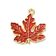 Подвески из сплава с эмалью на тему Дня благодарения ENAM-M002-03G-15-1