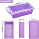 AHANDMAKER Silicone Soap Molds DIY-WH0181-31A-2