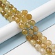 Chapelets de perles d'agate naturelle G-C039-D02-2