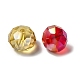 Perles de verre transparentes plaquées rondelles à facettes rondelles couleur ab GLAA-R152-10mm-M2-5