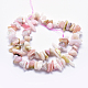 Chapelets de perles en opale rose naturelle G-K256-29A-2