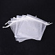 Rectangle Organza Bags with Glitter Sequins X-OP-R020-10x12-06-2
