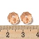 Perles en verre transparentes GLAA-E048-01-11-3