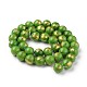 Natürliche Jade Perlen Stränge X-G-F670-A11-10mm-2
