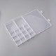 Polypropylene(PP) Bead Storage Container CON-WH0072-01-2