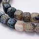 Natural Agate Beads Strands G-G705-8mm-11-3