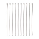 304 Stainless Steel Flat Head Pins STAS-E023-0.6x30mm-1