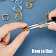 SUPERFINDINGS 48Pcs 24 Style Brass Sew on Prong Settings KK-FH0006-93-3