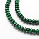 Rondelle Dyed Synthetic Malachite Bead Strands G-Q446-05-3