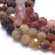 Natural Multi-Color Agate Beads  Strands G-D0013-19-3