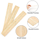 BENECREAT 24Pcs Blank Bamboo Bookmark Rectangle Bamboo Tags 2mm Thick Unfinished Wood Hanging Tags with Holes for Engraving Painting DIY FIND-BC0003-45B-4