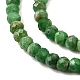 Естественный зеленый гранат бисер нитей G-G259-A02-3x4mm-4