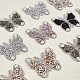 Parches de rhinestone de mariposa inspirados en los dedos DIY-FG0001-36-4