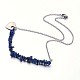 Lapis Lazuli Pendant Necklaces X-NJEW-JN01706-04-1