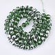 Chapelets de perles en verre transparent drawbench GLAD-S090-10mm-03-2