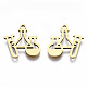 201 Stainless Steel Charms STAS-Q240-042G-2
