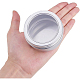 BENECREAT 12 Pcs 80ml Aluminum Tin Jars CON-BC0004-25-80ml-4