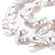 Perle baroque naturelle perles de perles de keshi PEAR-S019-04A-4