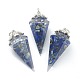 Resin Pointed Pendants G-L571-01G-2
