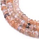 Natural Multi-Moonstone Beads Strands G-R475-002A-3